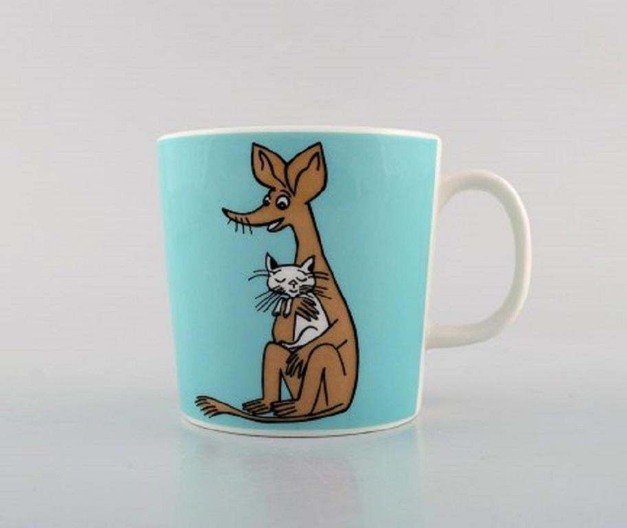 Arabia, Finland, Two Cups In Porcelain With Motifs From "Moomin" photo Home Decor