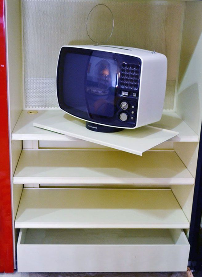 Audio And Video Play Center By Giotto Stoppino For Acerbis, 1980s photo 4594.0