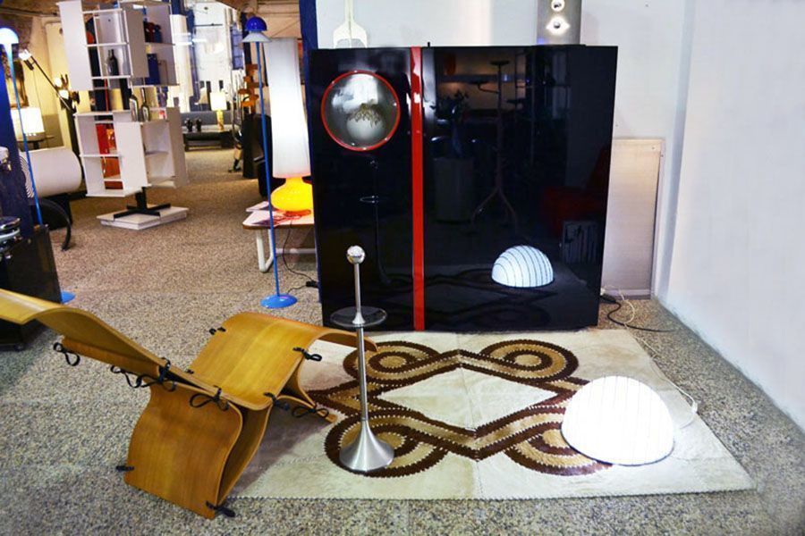 Audio And Video Play Center By Giotto Stoppino For Acerbis, 1980s photo buy