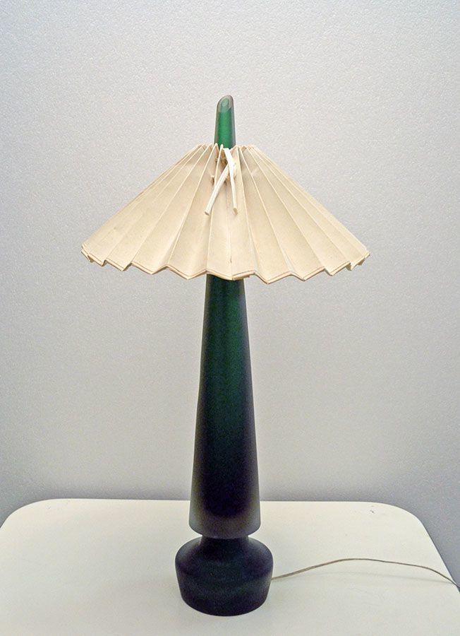 Sommerso Murano Glass Table Lamp From Seguso, 1950s
