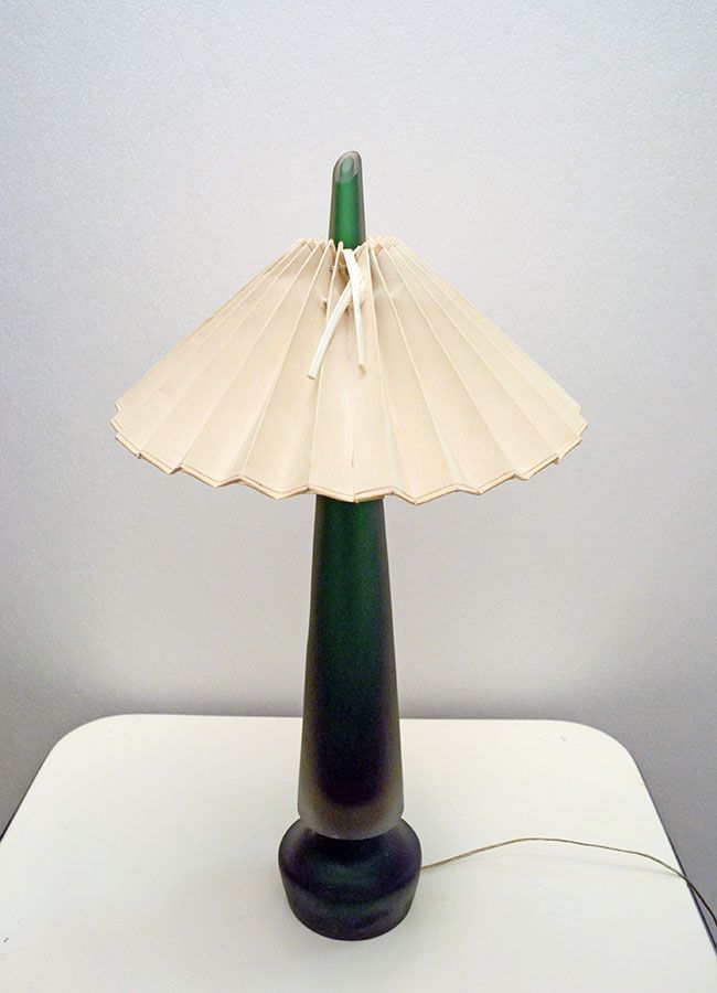 Sommerso Murano Glass Table Lamp From Seguso, 1950s photo vinterior