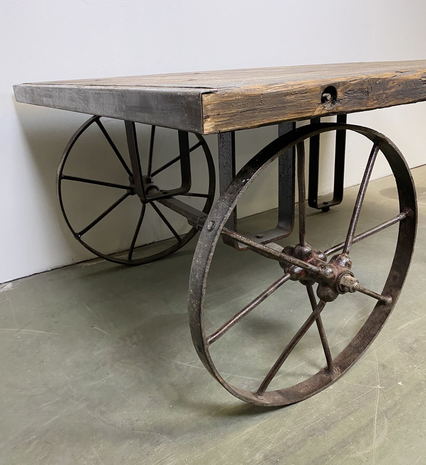 Industrial Coffee Table, 1950s photo for sale
