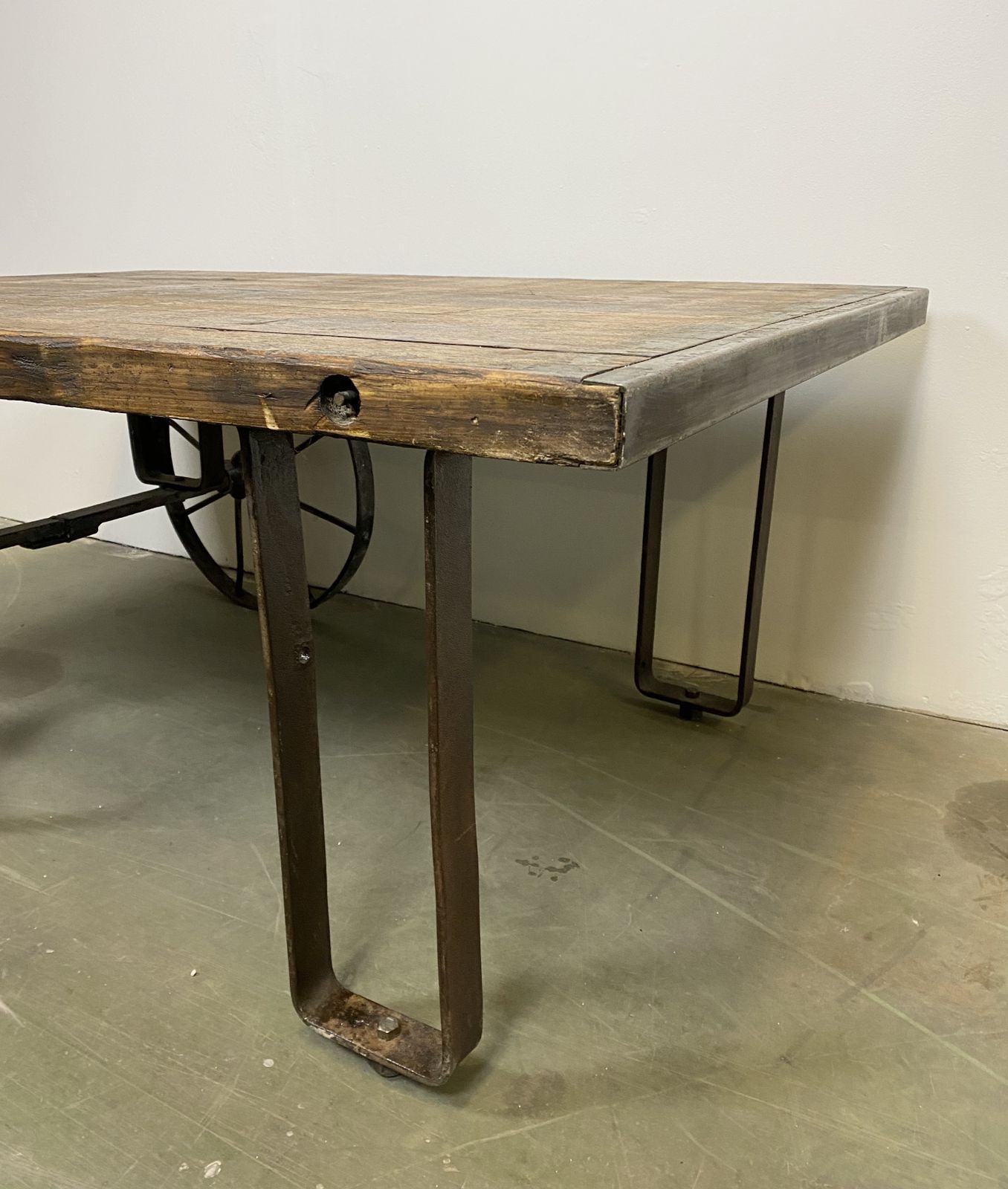 Industrial Coffee Table, 1950s photo Furniture