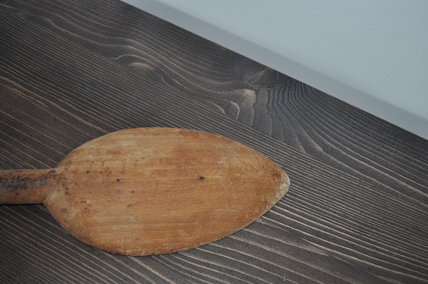 Hungarian Wooden Grain Spoon photo for sale