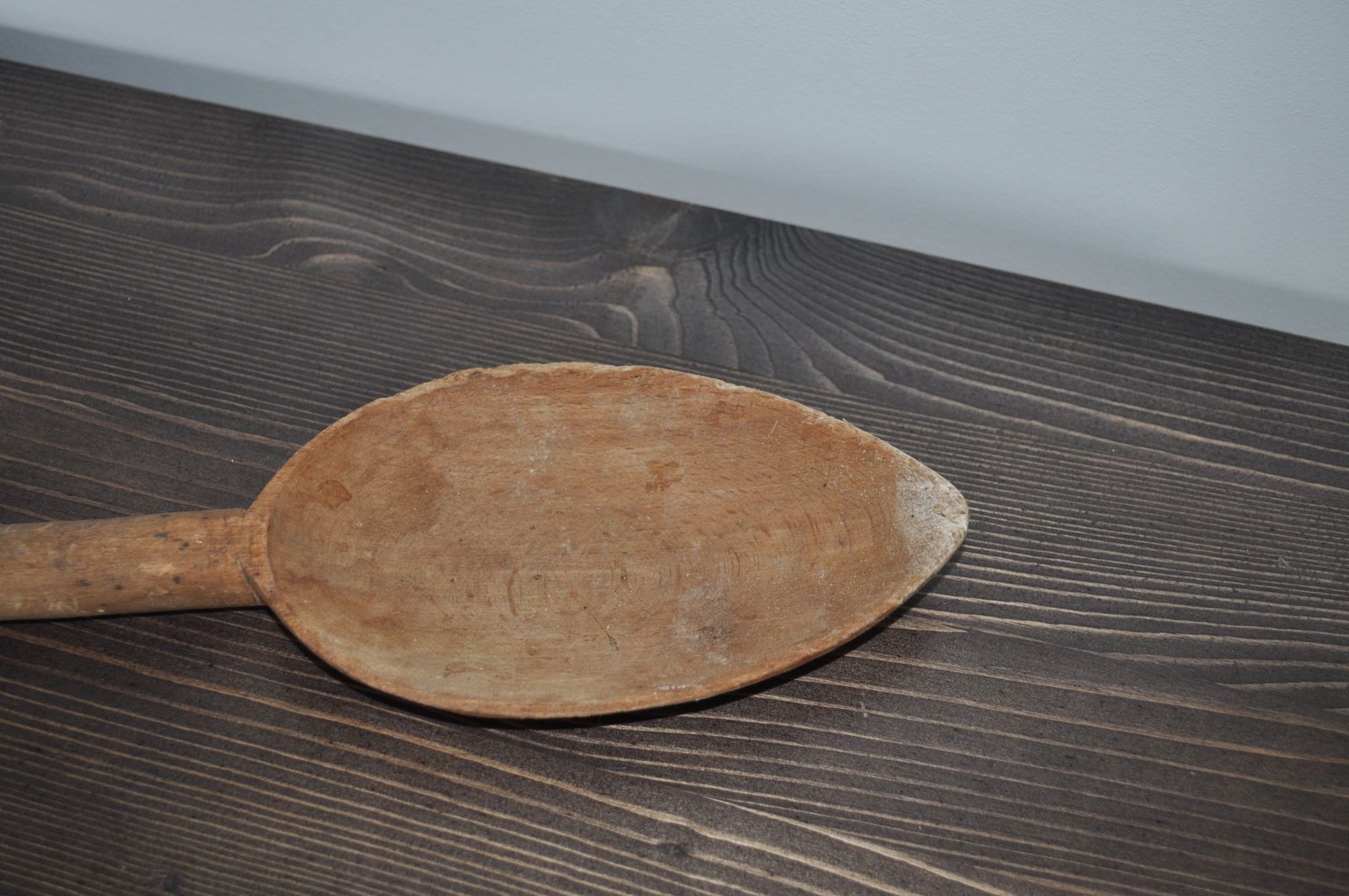 Hungarian Wooden Grain Spoon photo Home Decor