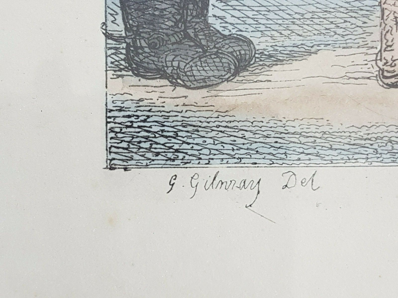 Engravings By Gillray And Rowlandson: "German Luxury", "Miseries Of The Country photo 345.0