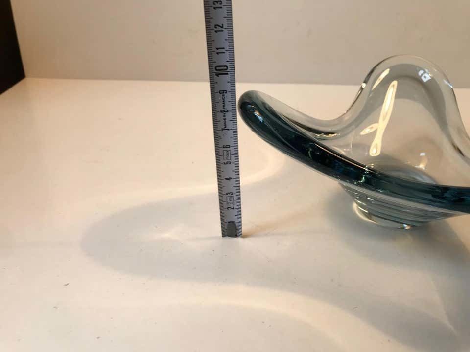 Blue Aqua Dish By Per Lütken For Holmegaard, 1960s photo buy