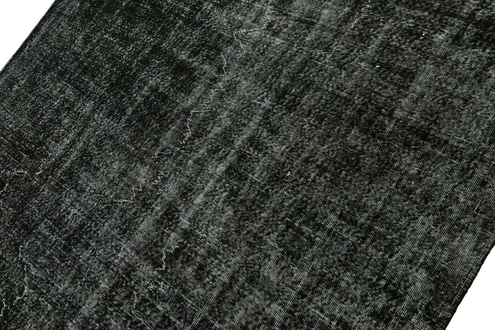 212x313 Cm Vintage Black Rug Turkish Area Room Decor Hand Knotted Oushak Turkey Rug 7x10'3 Ft photo buy