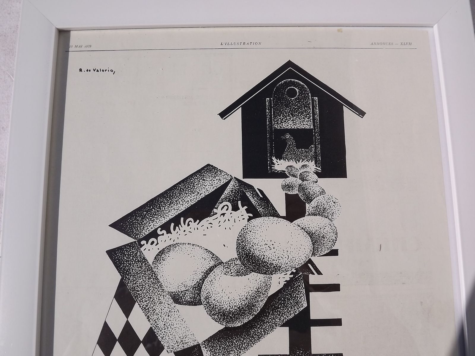Poster Pub Lustucru 1928 Of Aprés R.De Valèrio photo for sale