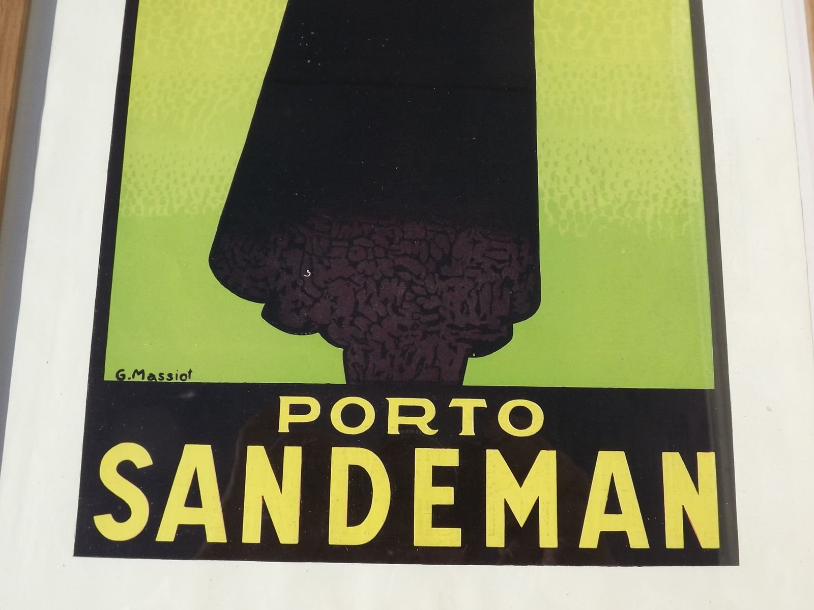 Paper Poster Porto Sandeman 1929 photo Art