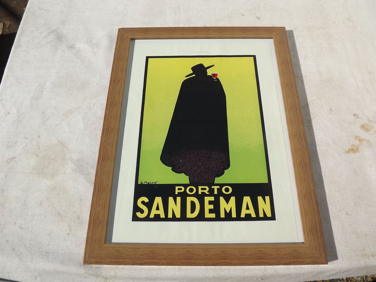 Paper Poster Porto Sandeman 1929 photo vinterior