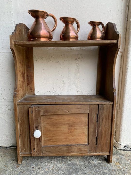 Antique Pine Kitchen Shelf photo Furniture