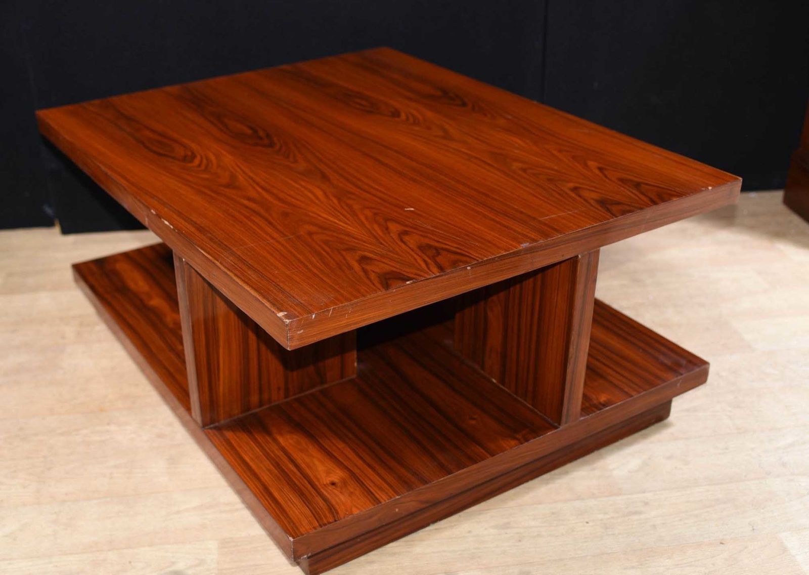 Art Deco Coffee Table Rosewood Modern Vintage Furniture photo furniture