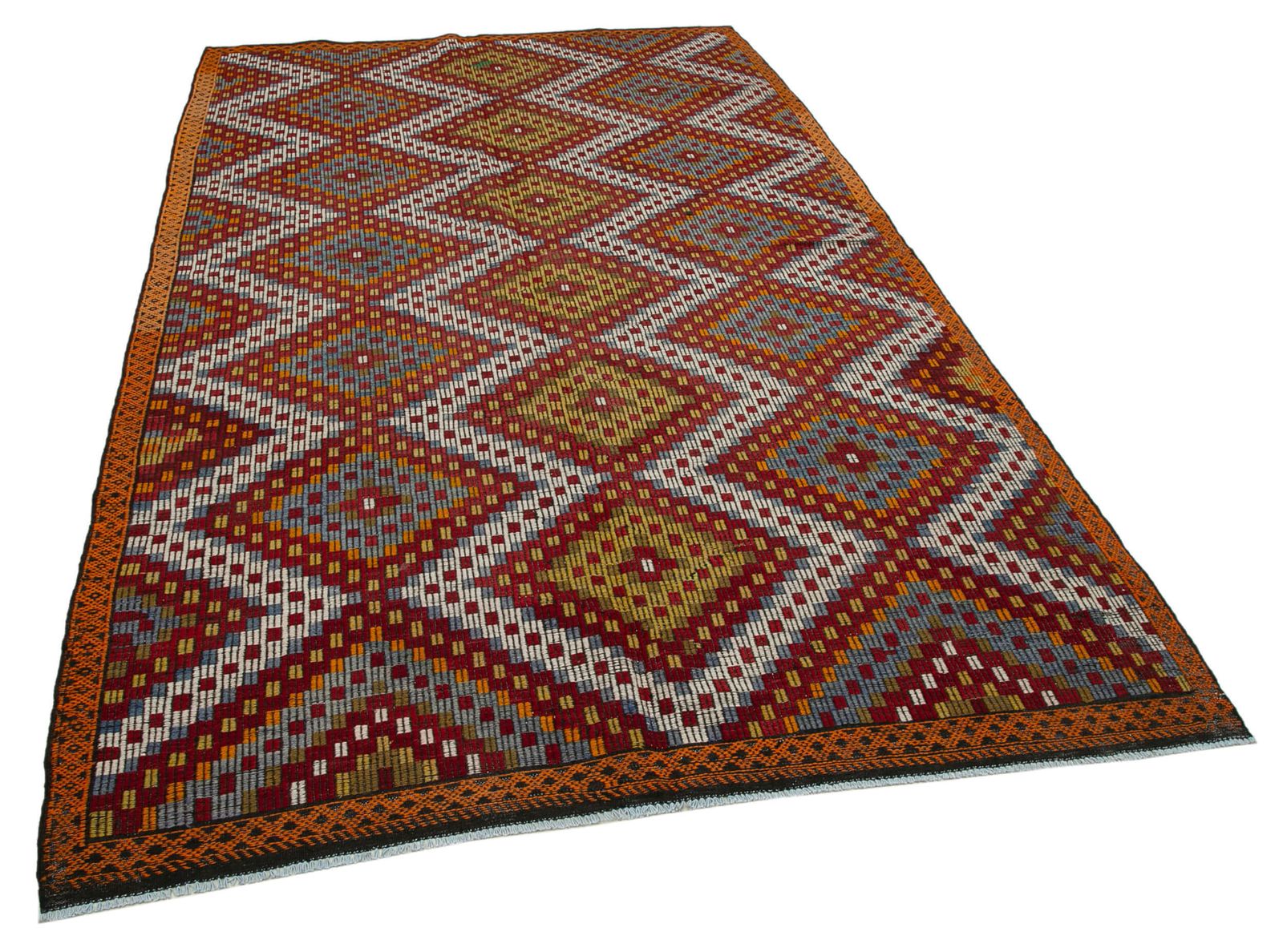 Antique Turkish Cecim Kilim 304 X 181 Sku 35664 photo furniture