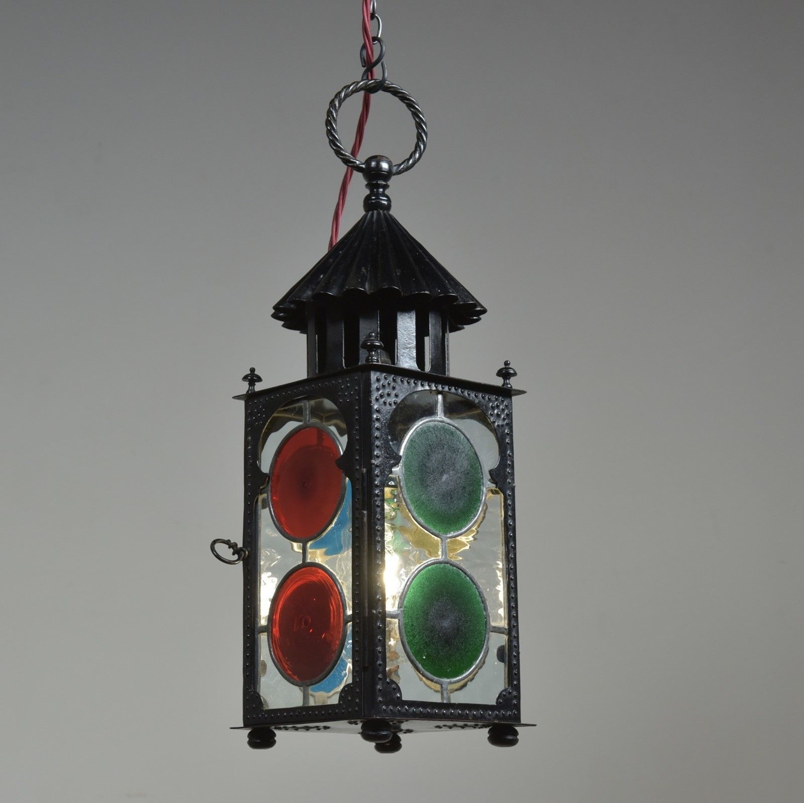 Lighting Victorian Bullseye Glazed Lantern photo