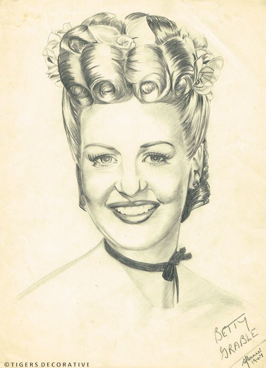 Hollywood Star's Framed Sketches photo Art