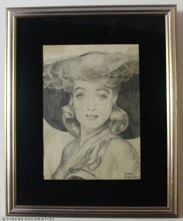 photo furniture Hollywood Star's Framed Sketches
