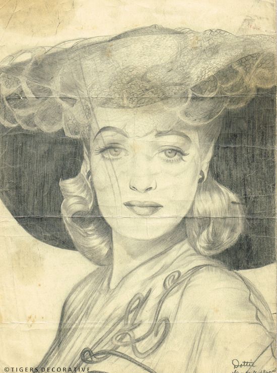 photo for sale Hollywood Star's Framed Sketches