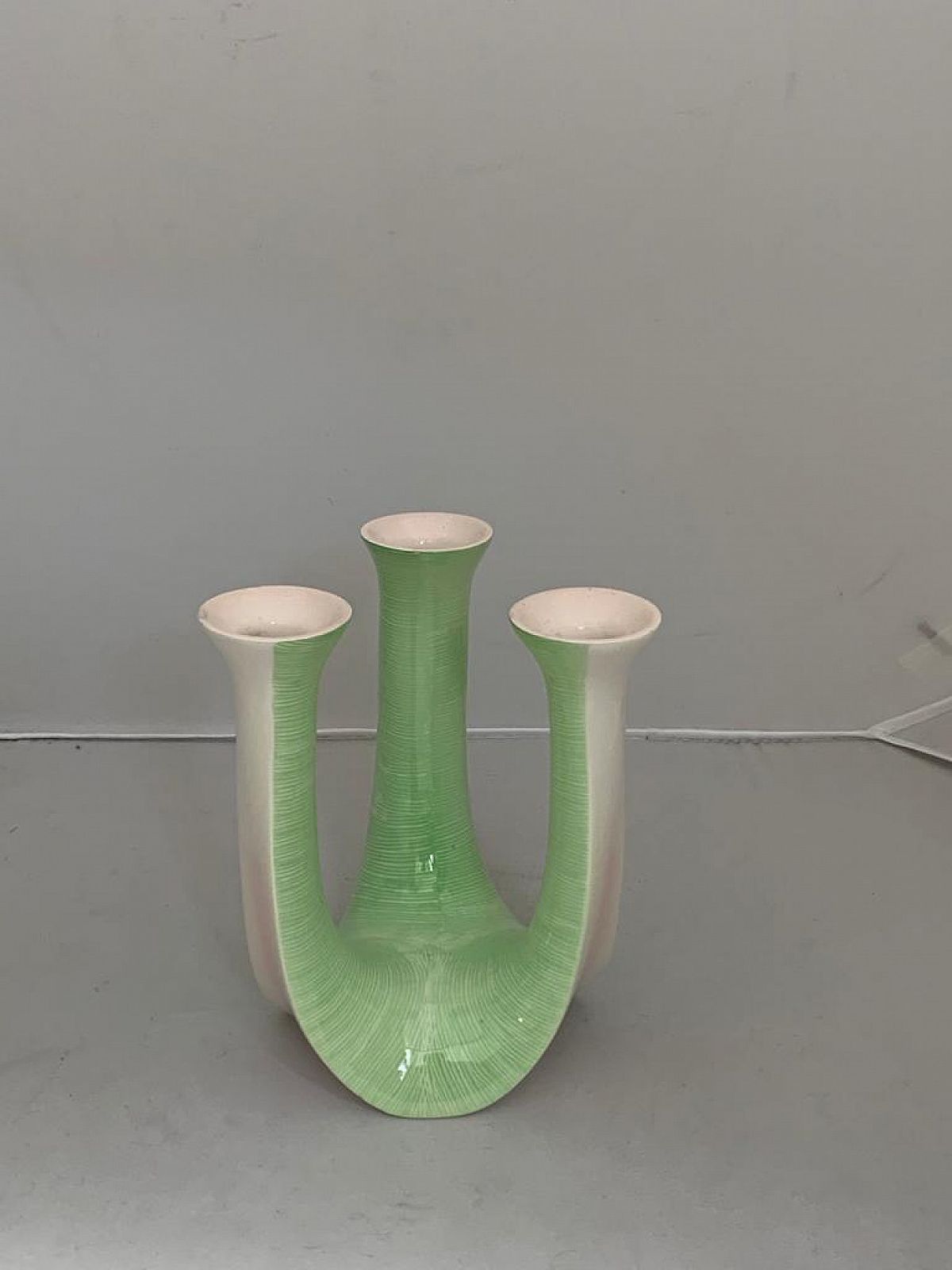 Italian Ceramic Candleholder By Vibi, 1950s photo Home Decor