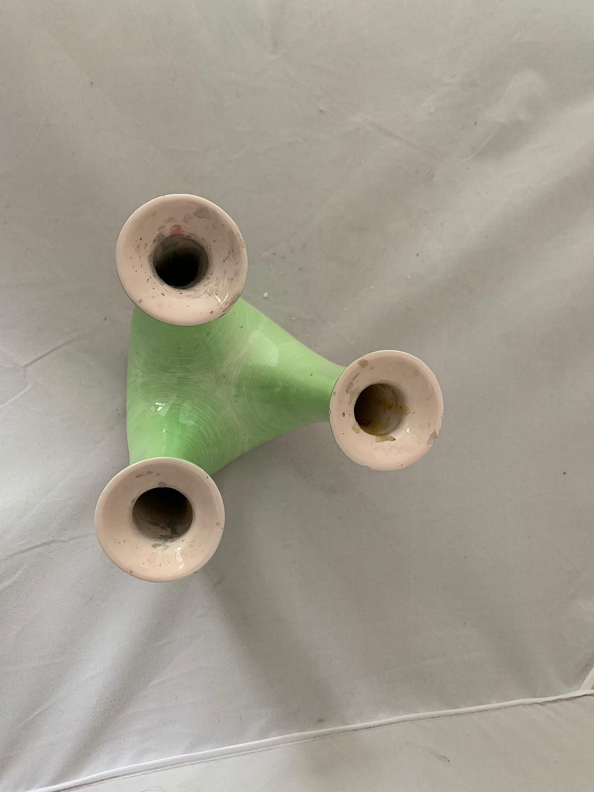 Italian Ceramic Candleholder By Vibi, 1950s photo vinterior