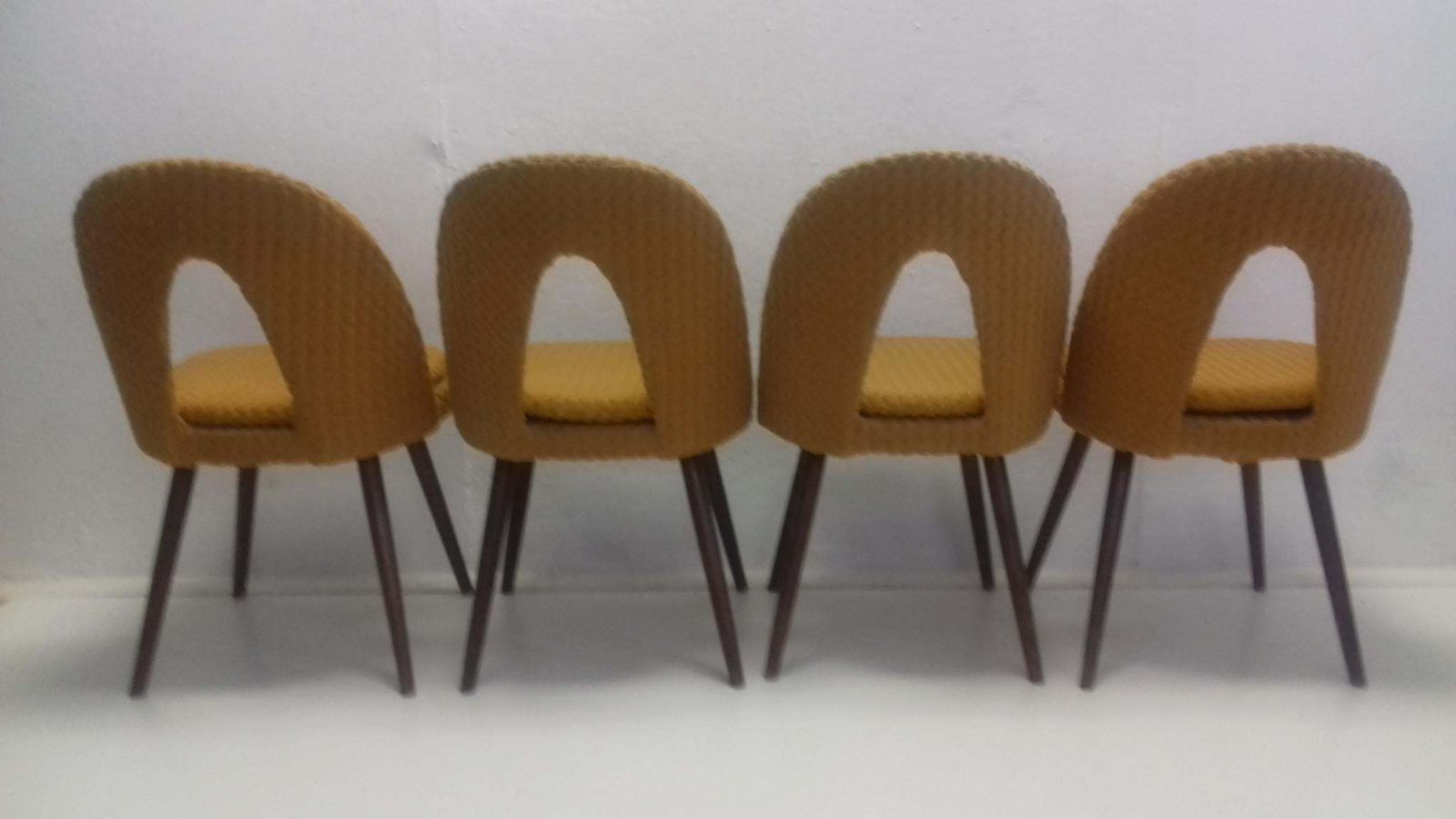 Set Of Four Design Dining Chairs Designed By Antonín šuman, 1960s photo buy
