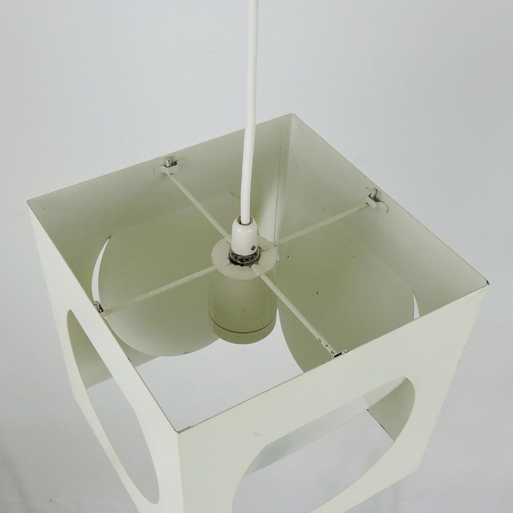 Mid Century Finnish Geometric Pendant Lamp By Shogo Suzuki For Stockmann Orno, 1960s photo for sale