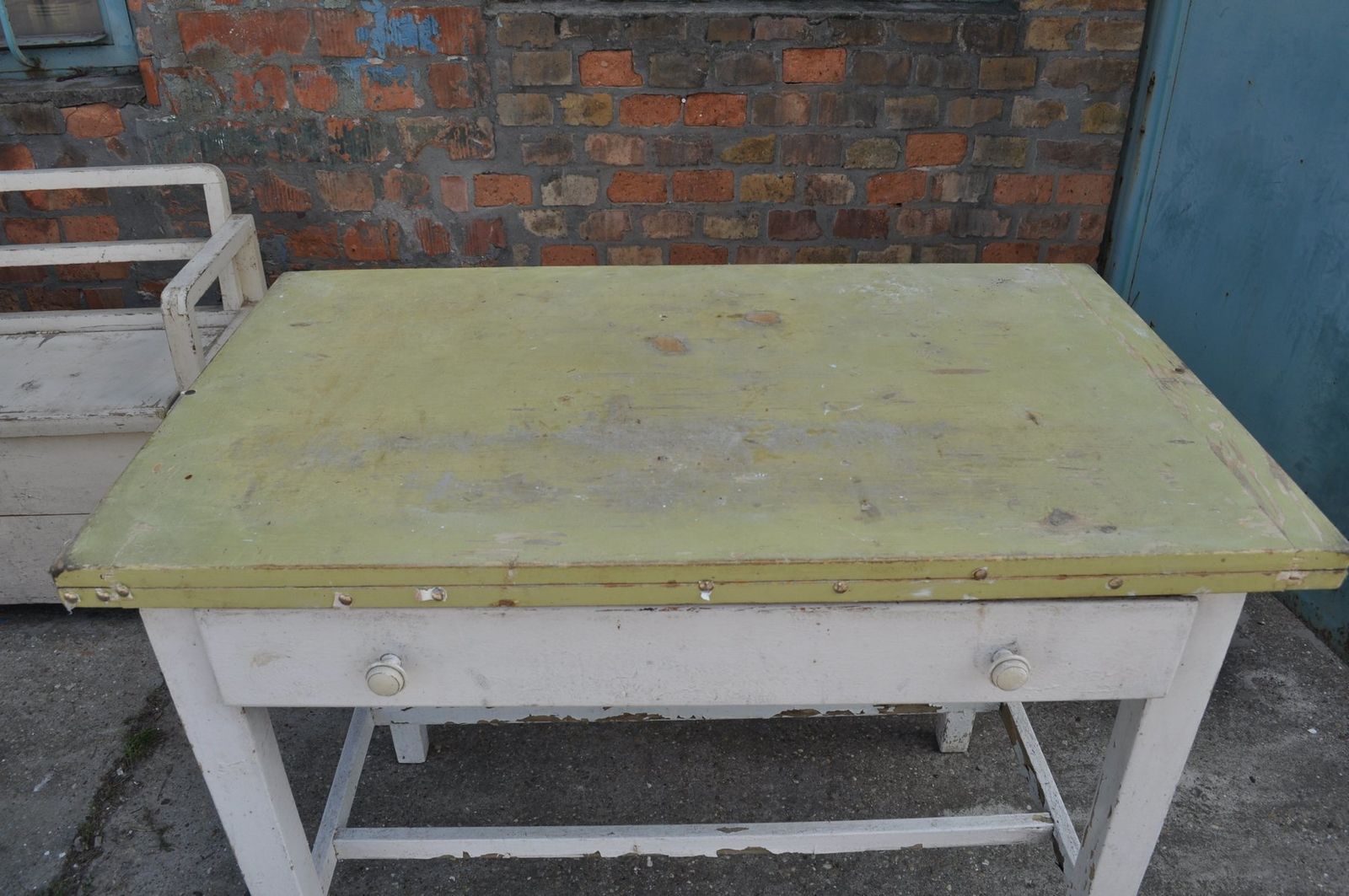 Rustic Dining Table, 1950s photo for sale