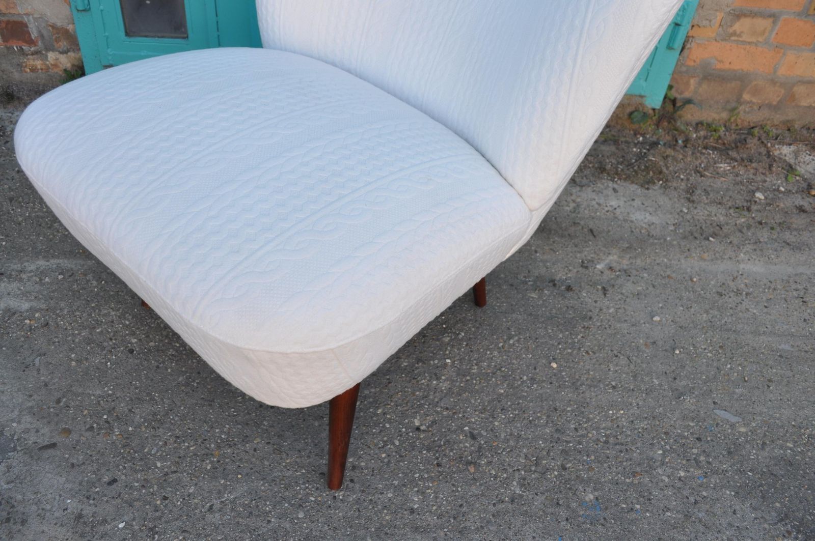 Knitted Cocktail Chair, 1950s photo vintage