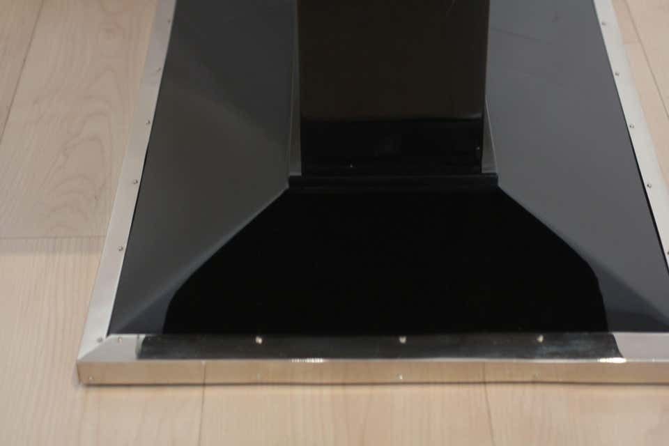 photo for sale Bauhaus Side / Luggage Table, Black Lacquer And Chrome, Austria, Circa 1920