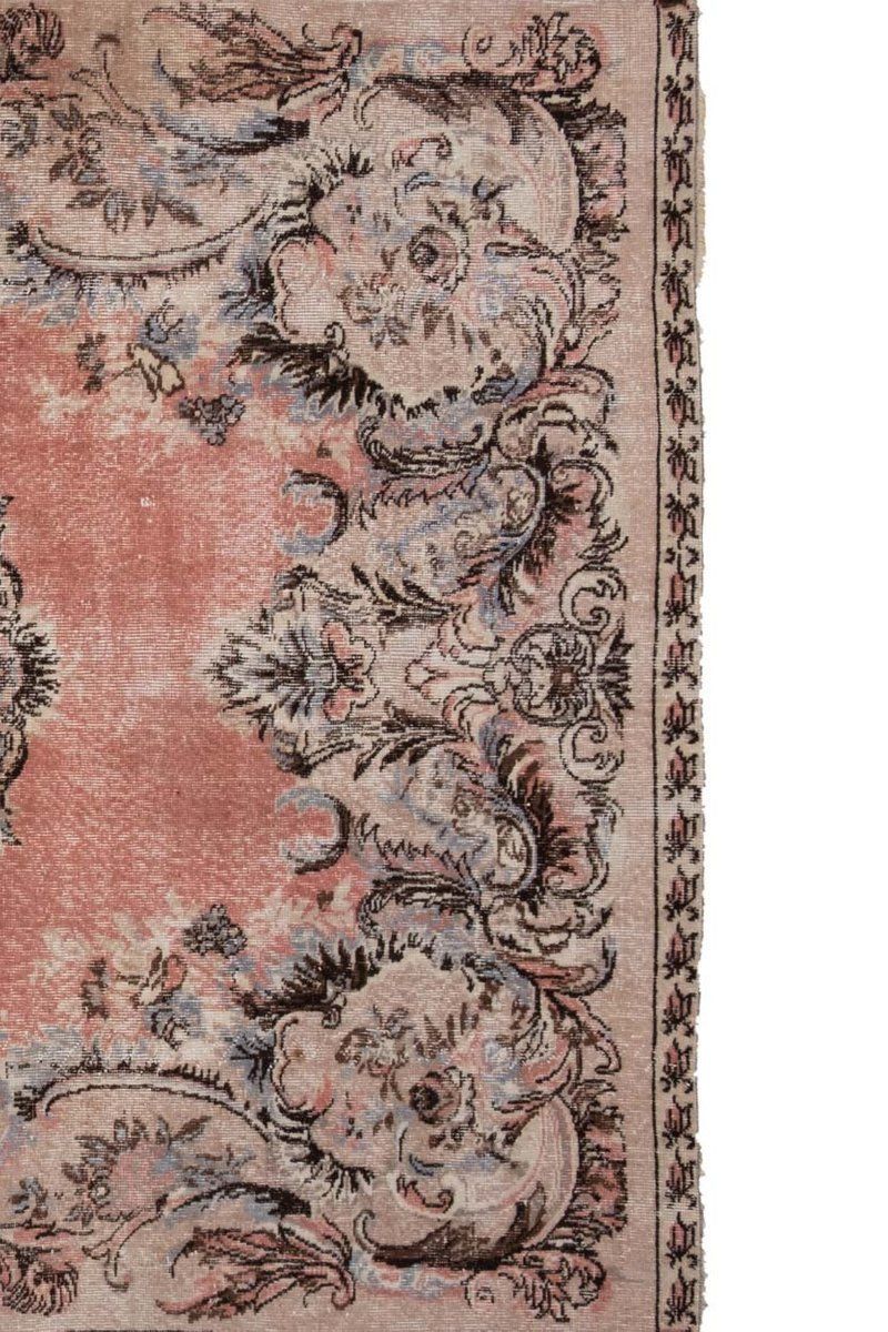 Vintage Industrial Style Turkish Oushak Rug, 1970s photo for sale