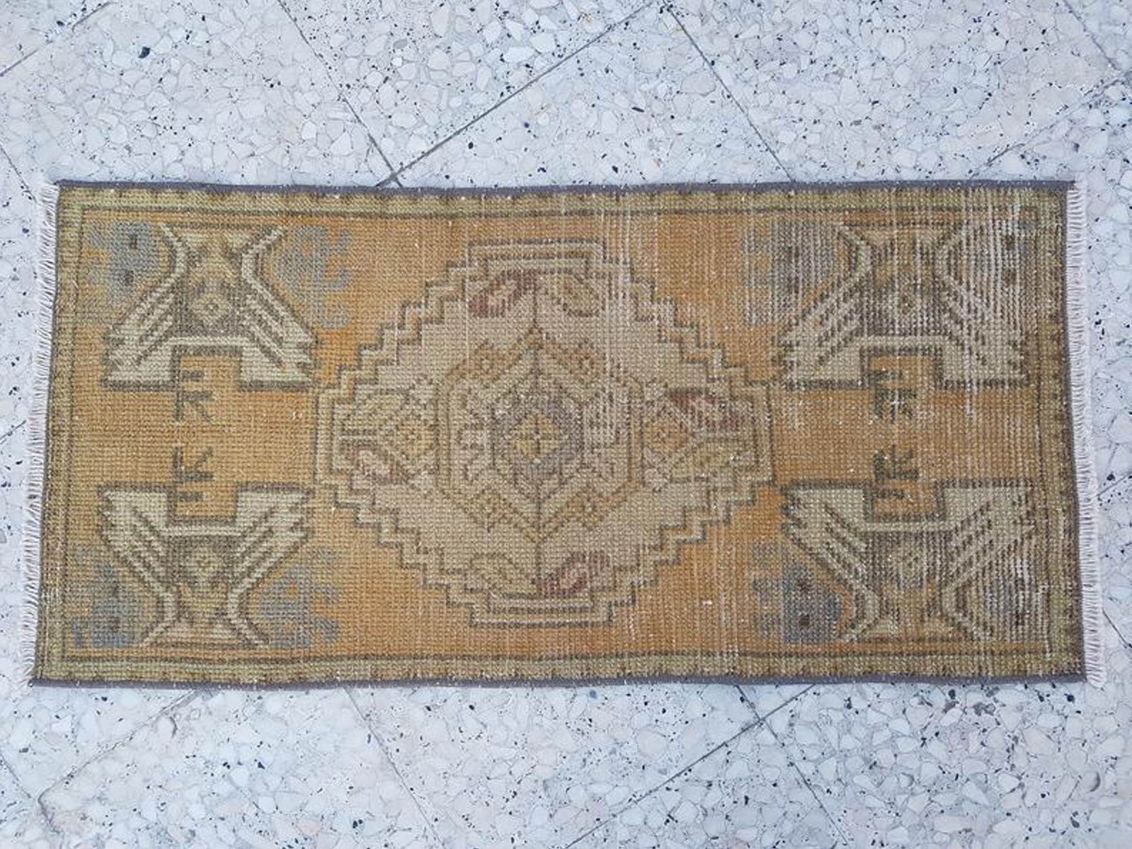 Vintage Turkish Rug, 1970s photo Textiles
