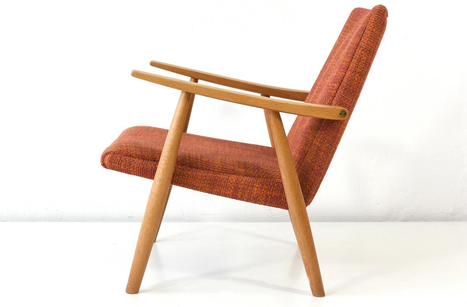 Ge 260 Easy Chair By Hans J. Wegner For Getama, 1950s photo vinterior