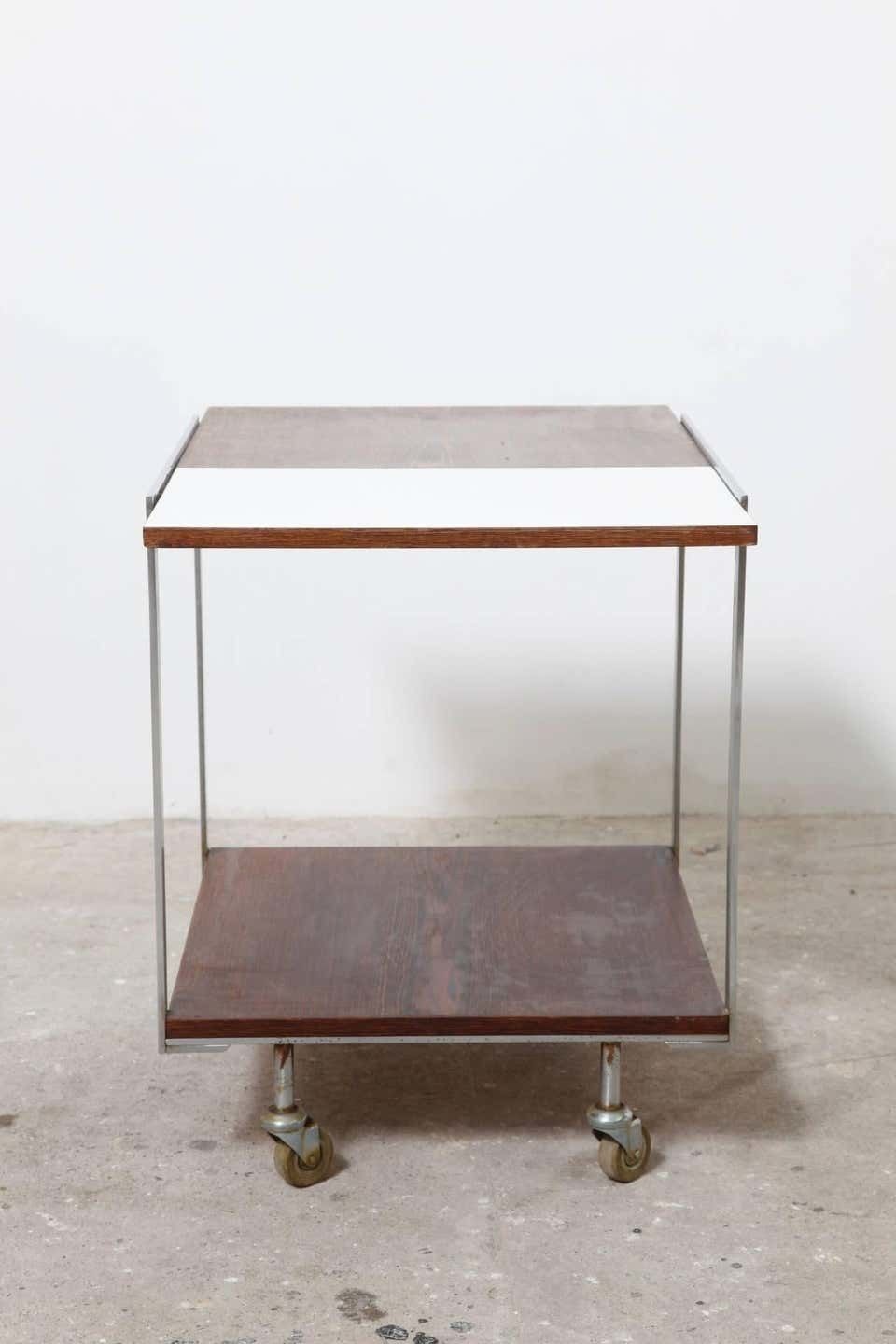 Mid Century Modern Rolling Bar/Serving Cart photo for sale