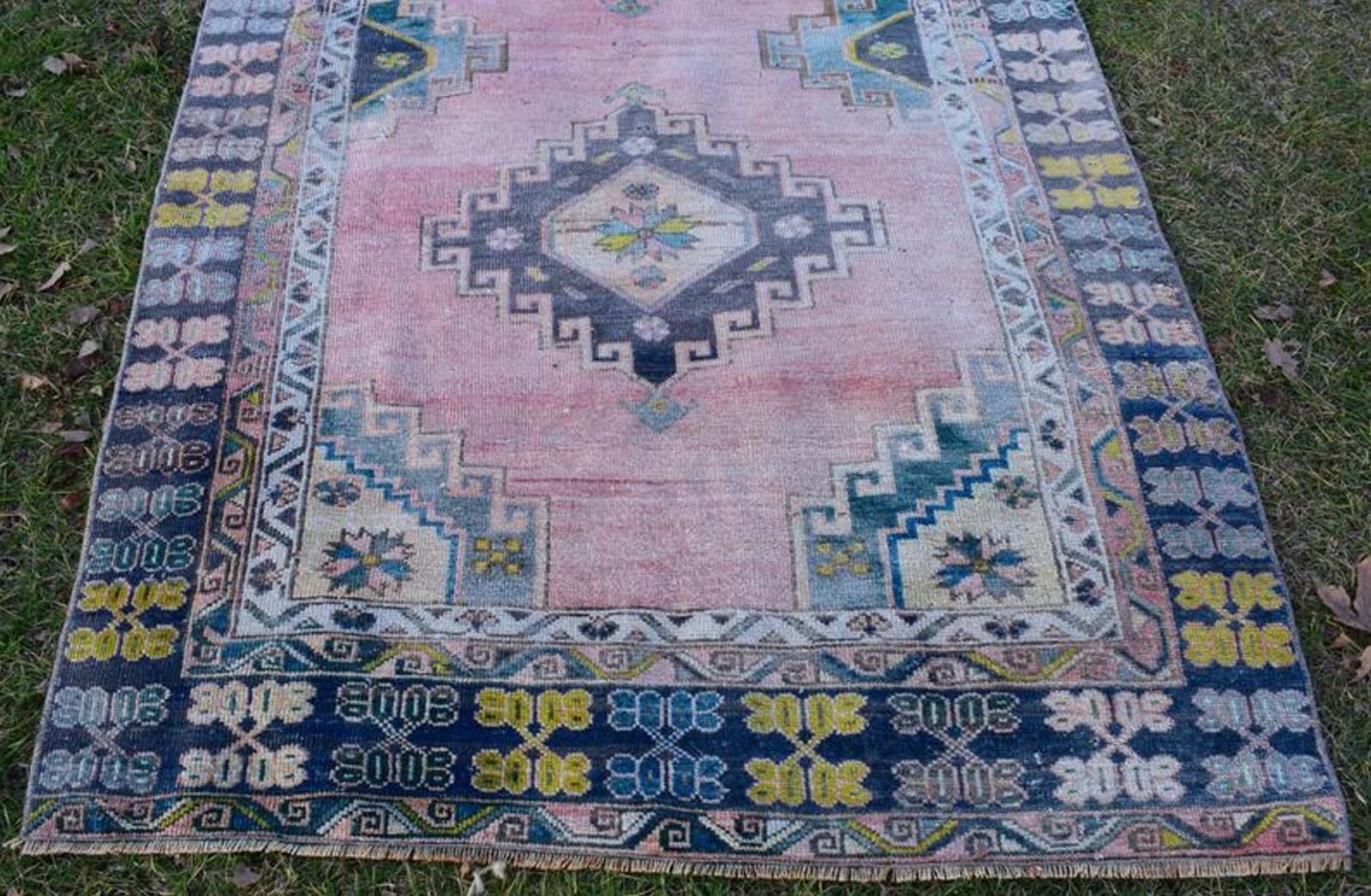 Vintage Oushak Runner Rug photo 1204.0