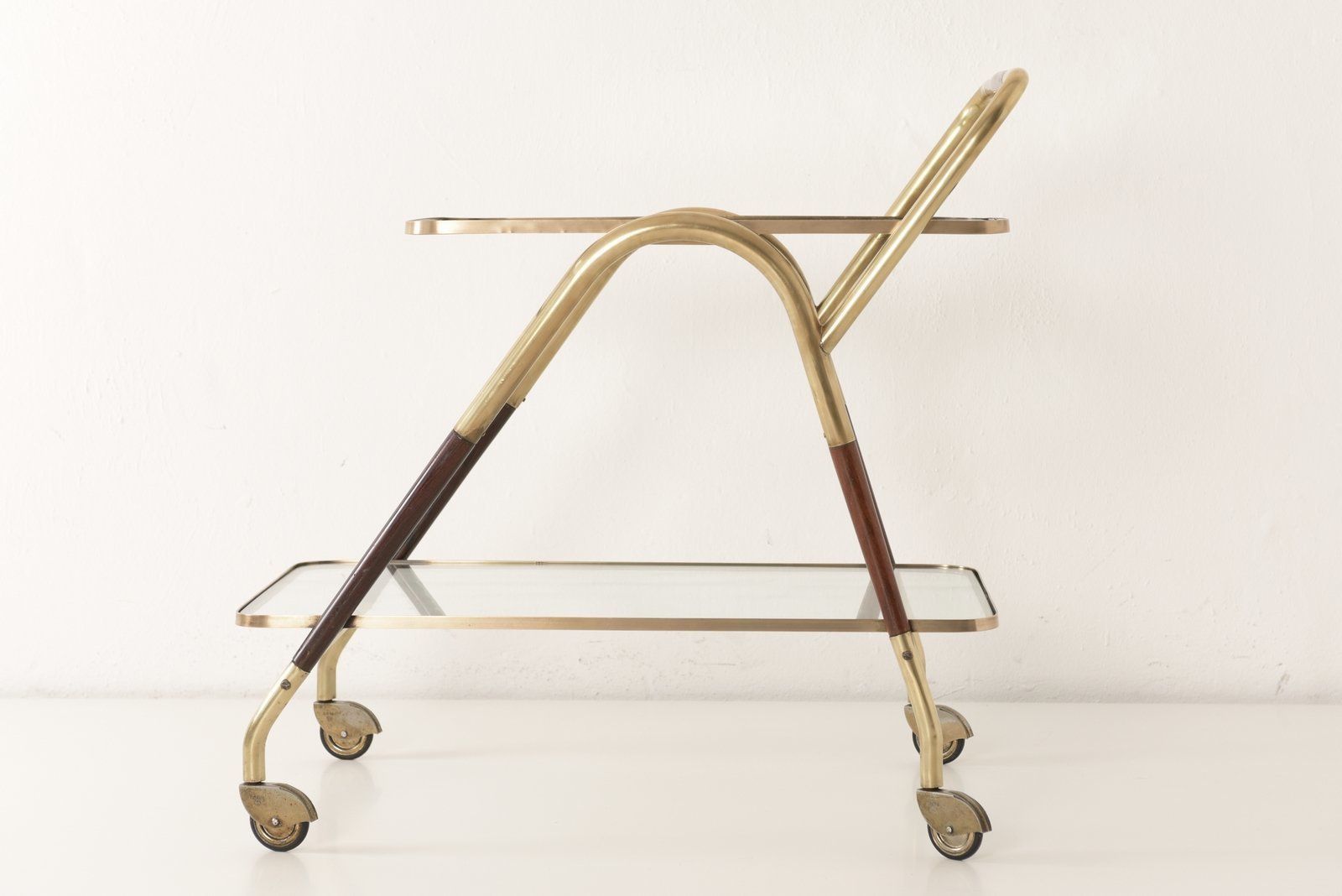 Italian Tea Cart By Cesare Lacca For Cassina, 1950s photo furniture