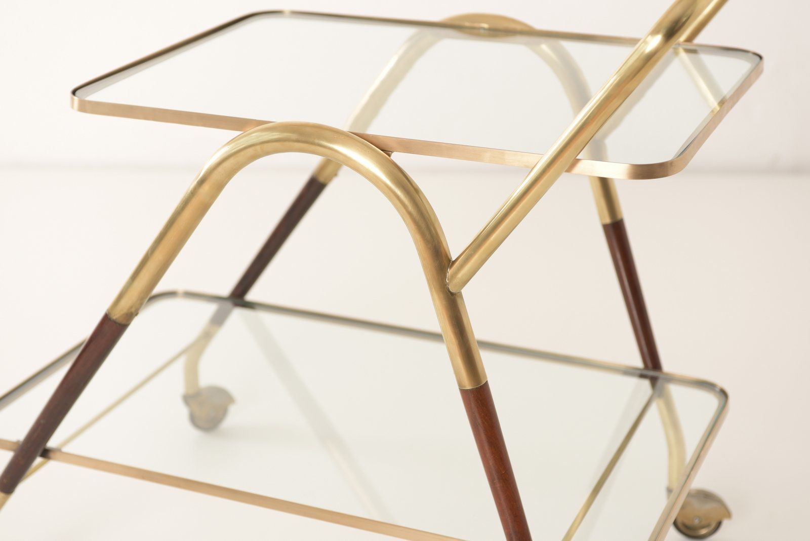 Italian Tea Cart By Cesare Lacca For Cassina, 1950s photo for sale