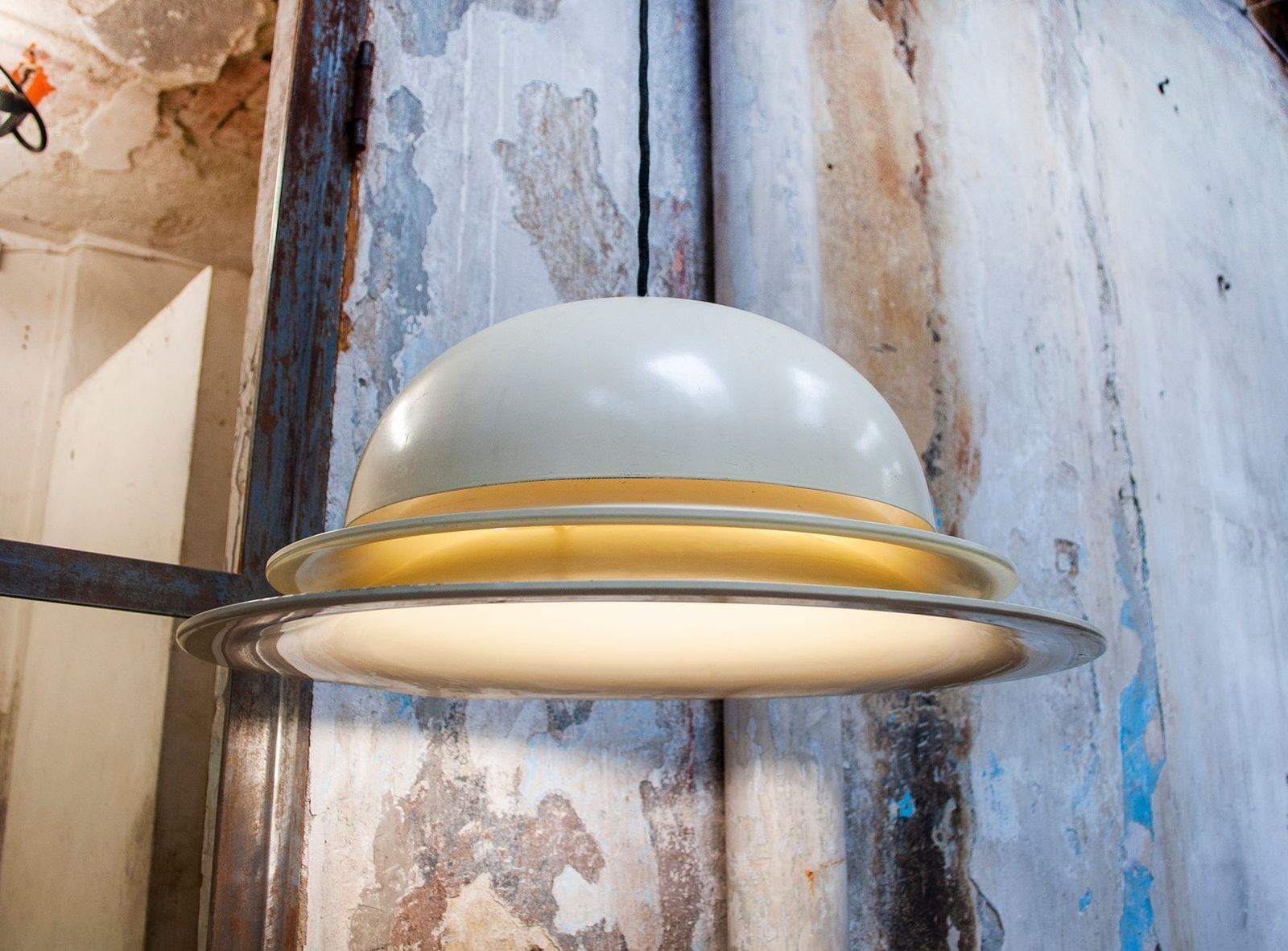 Italiaanse Plafondlamp Van Gianni Celada Voor Fontana Arte, Jaren 1970 photo furniture