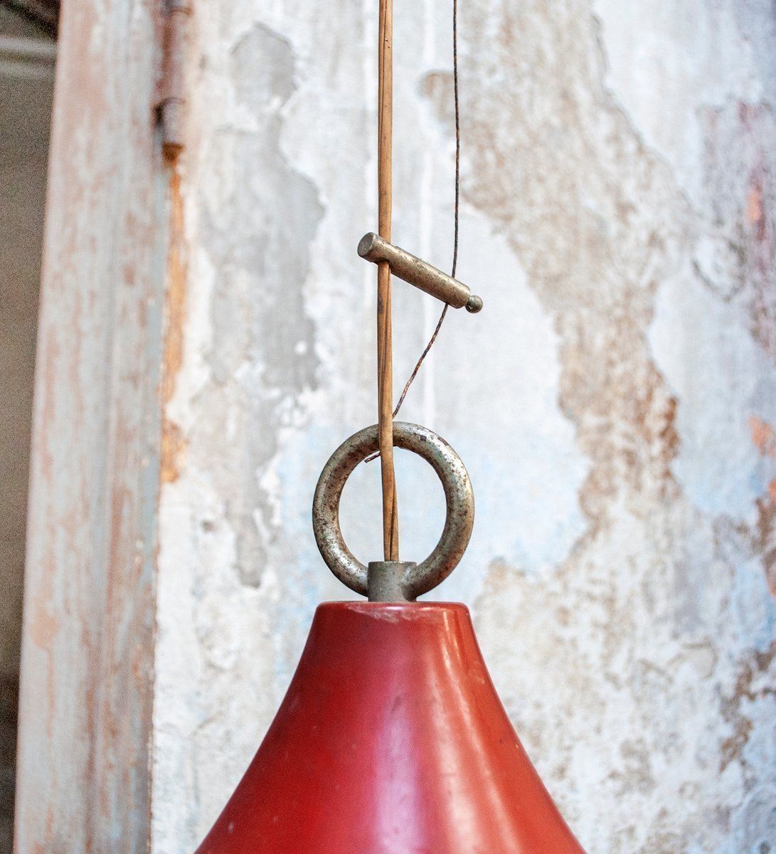 Industriële Plafondlamp Van Sergio Mazza, Italië, Jaren 1960 photo Verlichting
