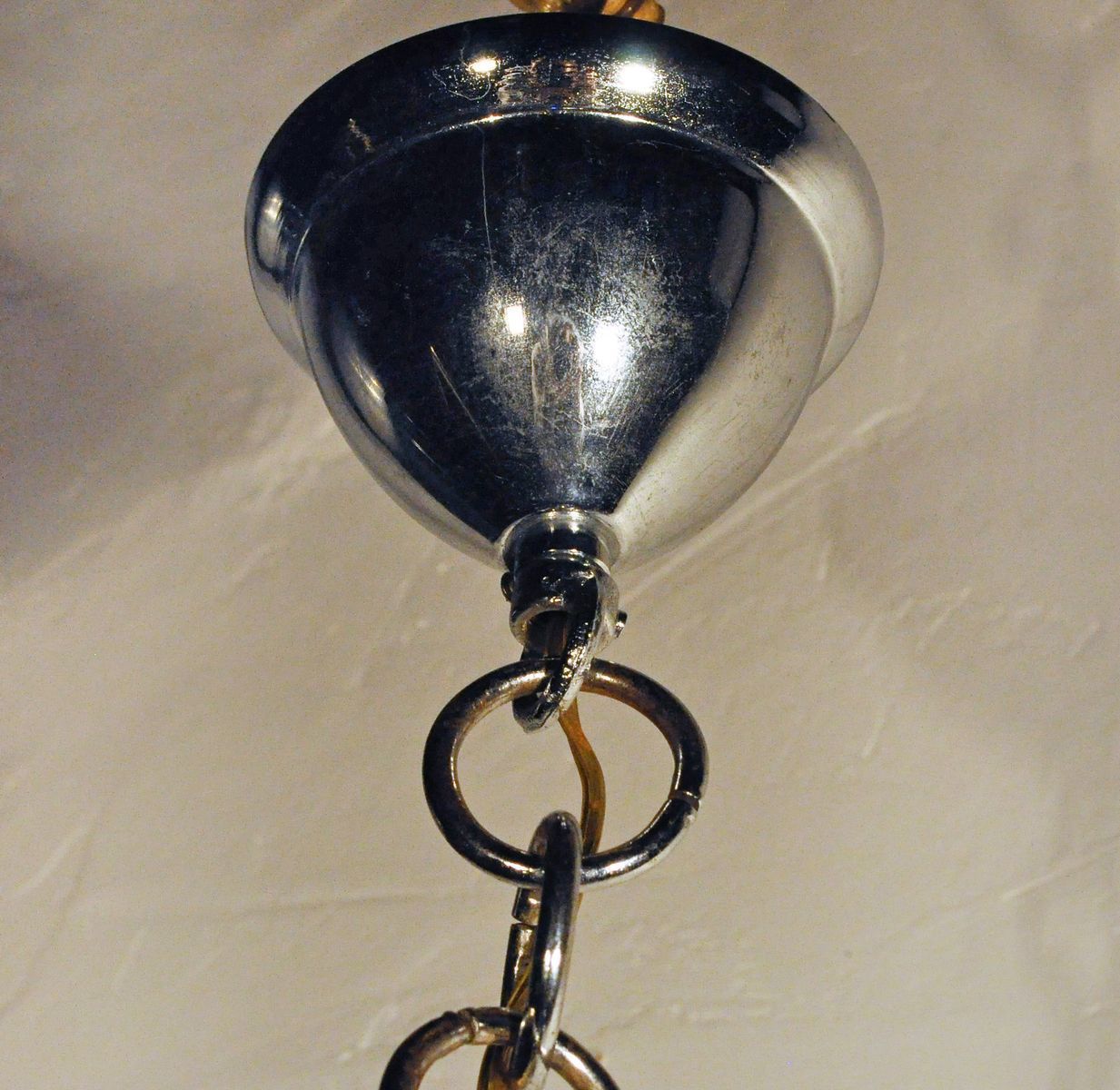 Blauwe Hanglamp, Jaren 1970 photo vinterior