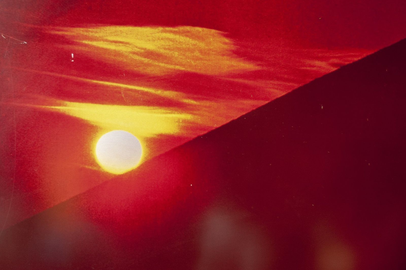 Vintage Italiaanse Zonsopgangfoto Van Franco Fontana, 1973 photo furniture