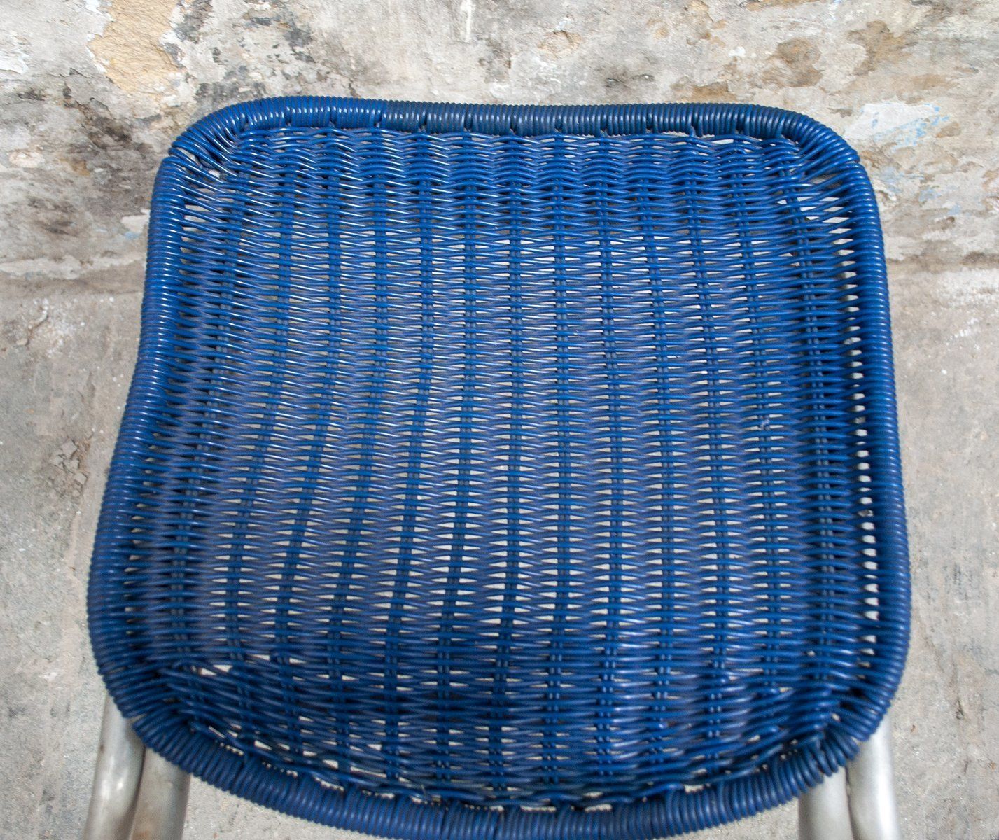 Aluminium En Kunststof Eetkamerstoelen, Ca. Jaren 1950, Set Van 4 photo buy