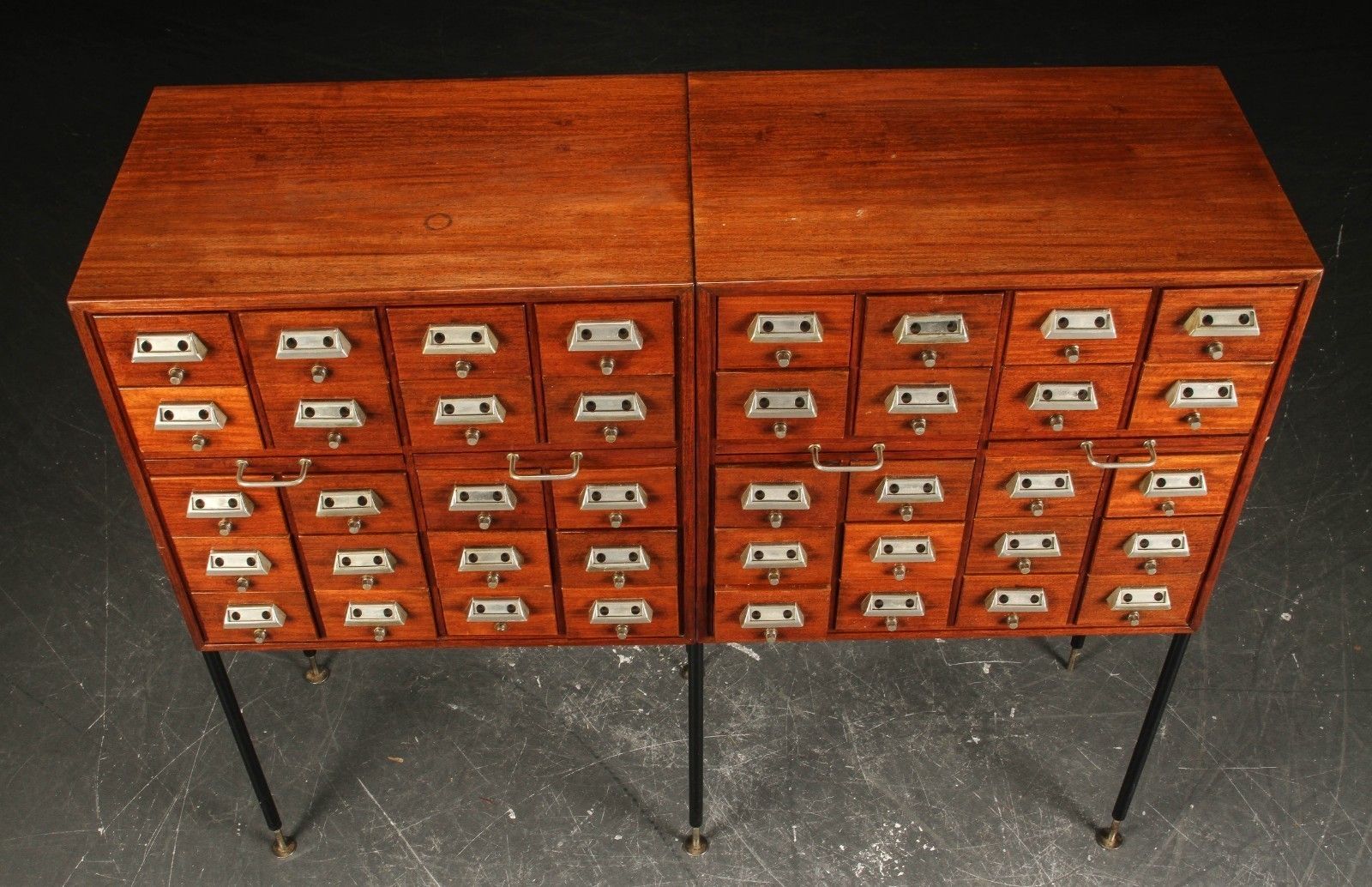 Wooden Mahogany  Filing Cabinet photo furniture