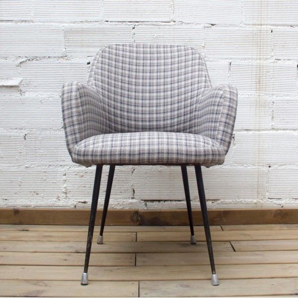 Upholstered Executive Style Armchair, France, 1960's photo Furniture