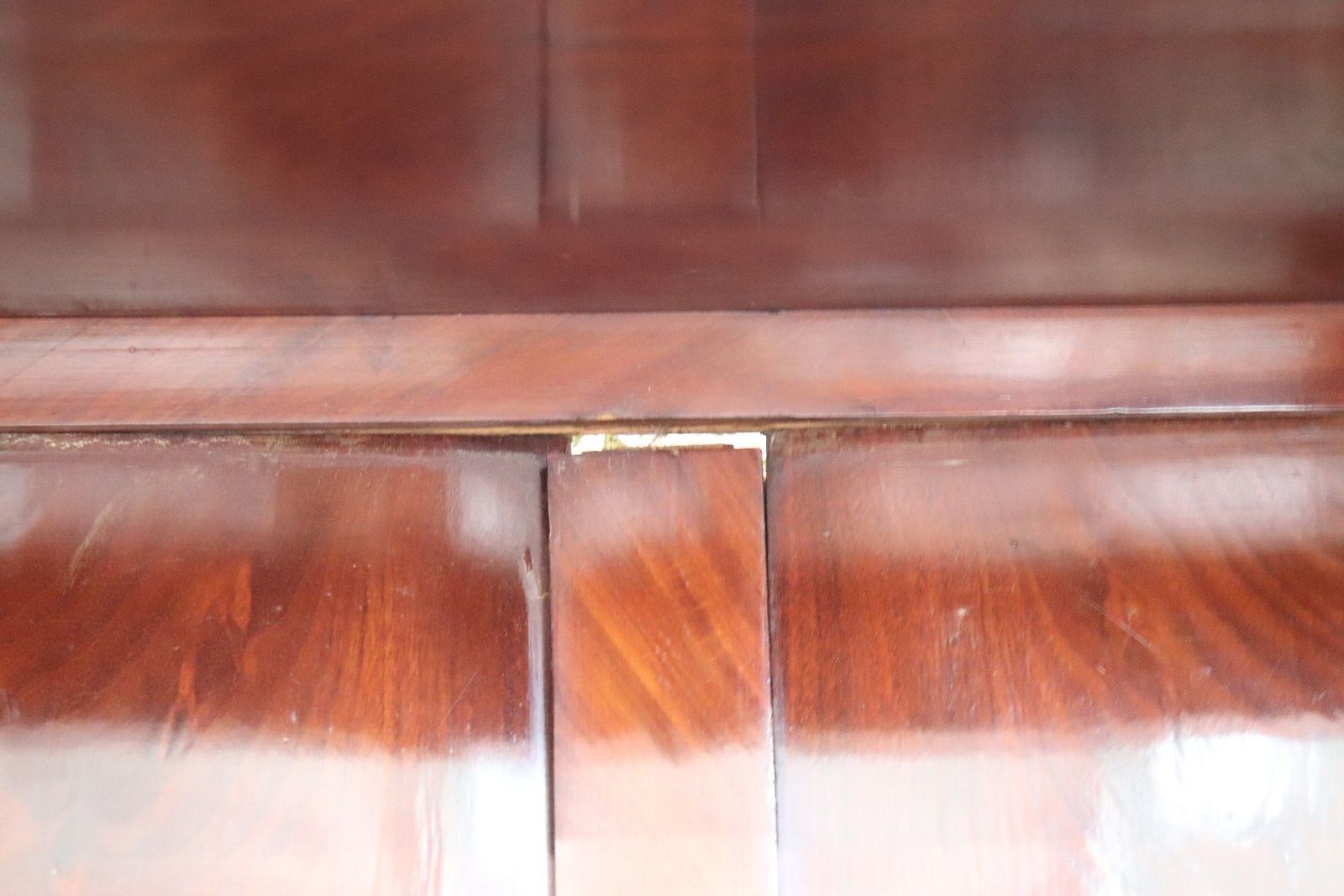 photo for sale Antique Mahogany Tall Chest Of Drawers, 1850s