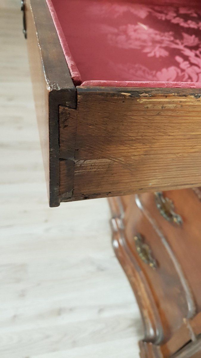 Antique Walnut Chest Of Drawers, 1745 photo Furniture