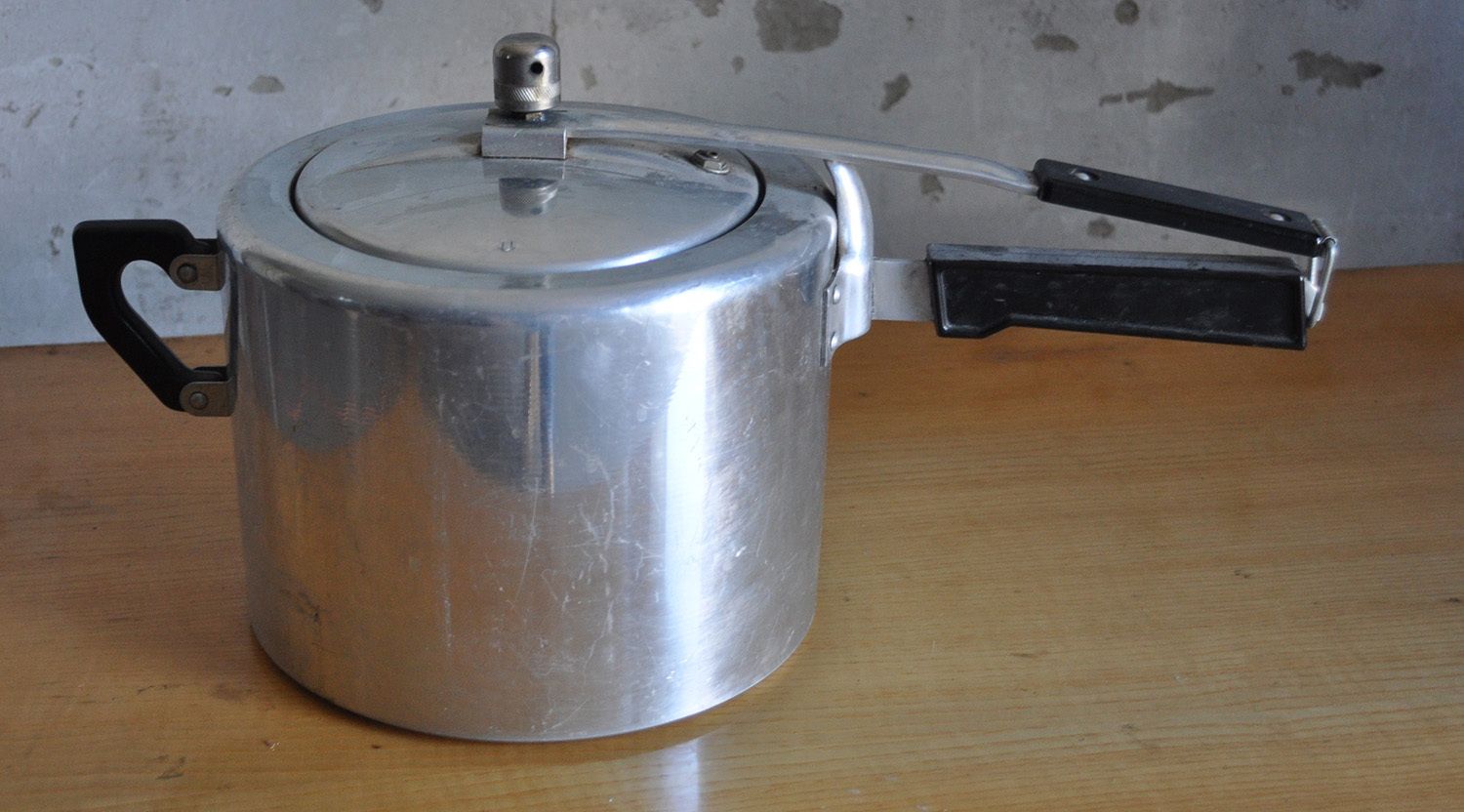 Vintage 1960s Pressure Cooker photo furniture