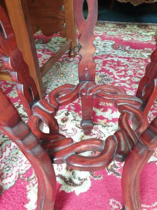 Two Carved Pillars / Stands photo furniture