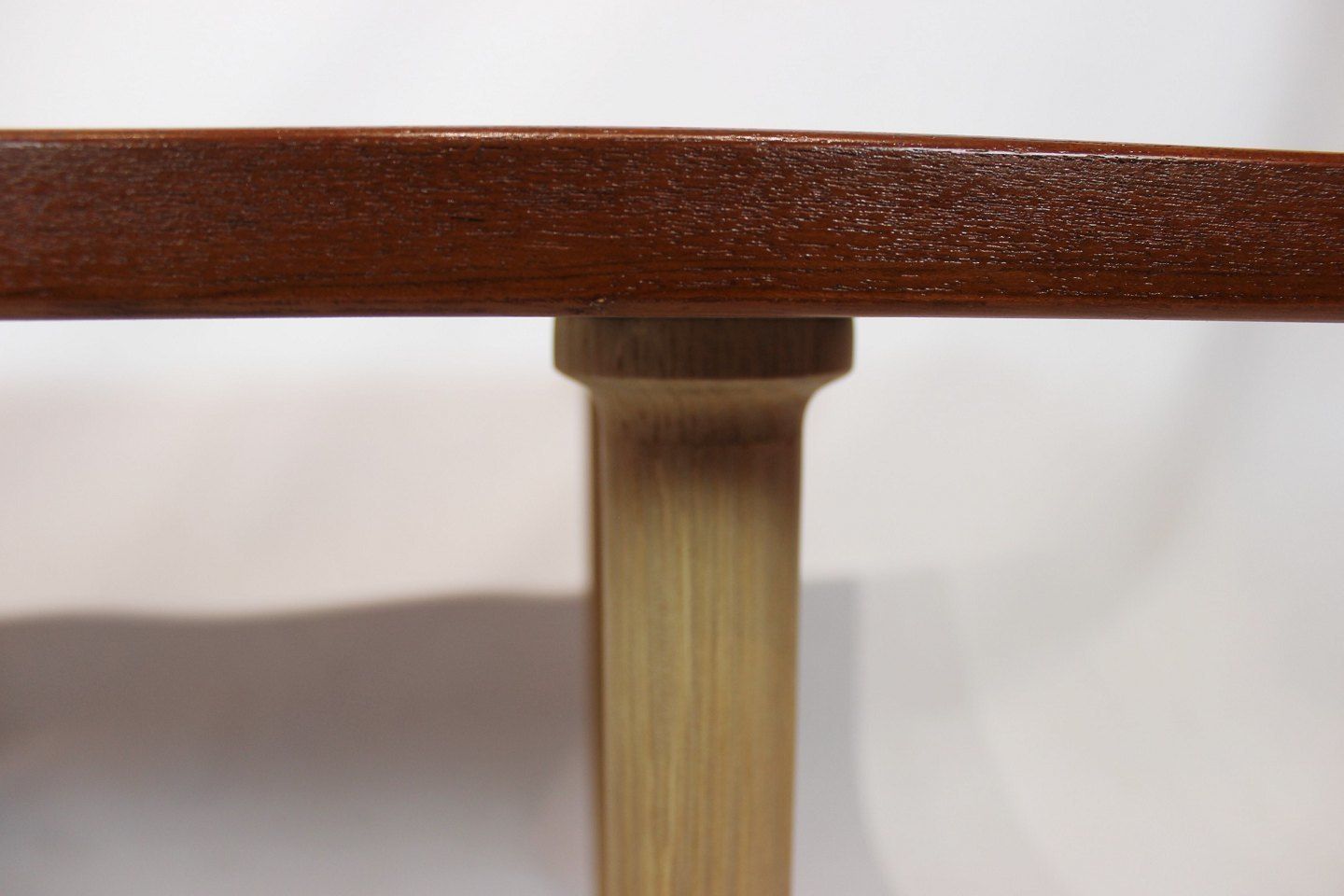 Coffee Table In Teak And Oak By Hans J. Wegner And Andreas Tuck, From The 1960s. photo 1280.0