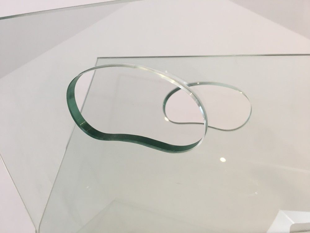 In The Style Of François Arnal. Glass And Brushed Steel Design Magazine Rack. French. Circa 1970 photo vintage