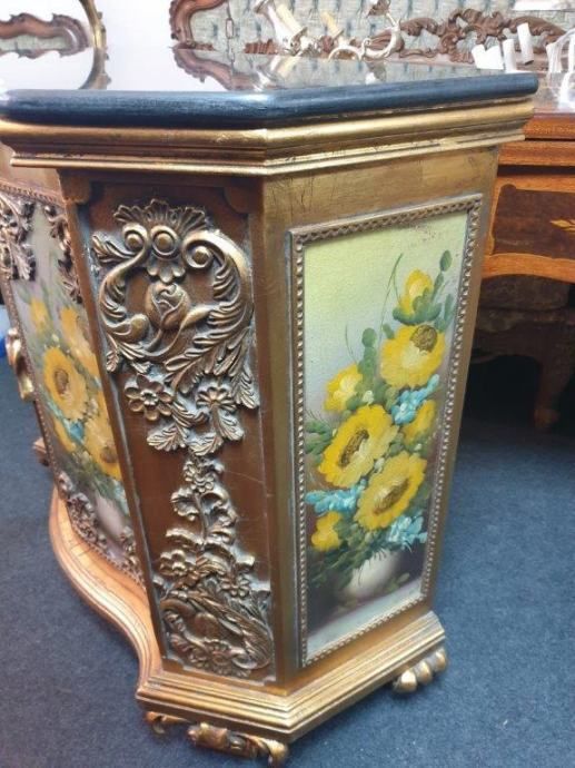 photo furniture Golden Venetian Chest Of Drawers